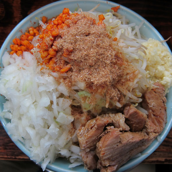 「大ラーメン 850円（全マシ）」@麺でる 川崎店の写真