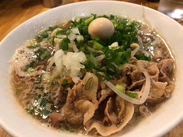 「海老醤油ラーメン」@らーめん ふじもとの写真