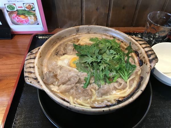「肉たくさん牛鍋煮込みラーメン」@麺創 なな家の写真