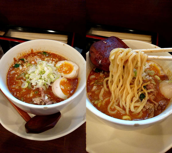 「『特製担々麺(¥800)』を麺柔で…」@ラーメン 富士亭の写真