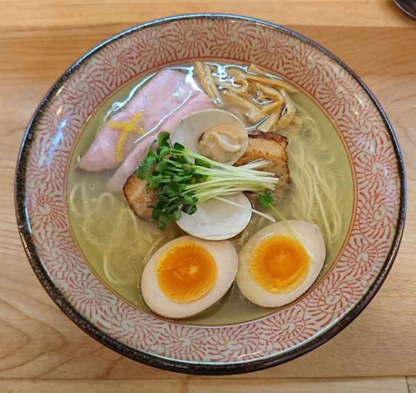 「特製蛤の塩そば(1000円)」@Ramen611の写真