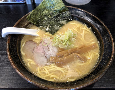 「らーめん（700円）」@らーめん 喜丸の写真