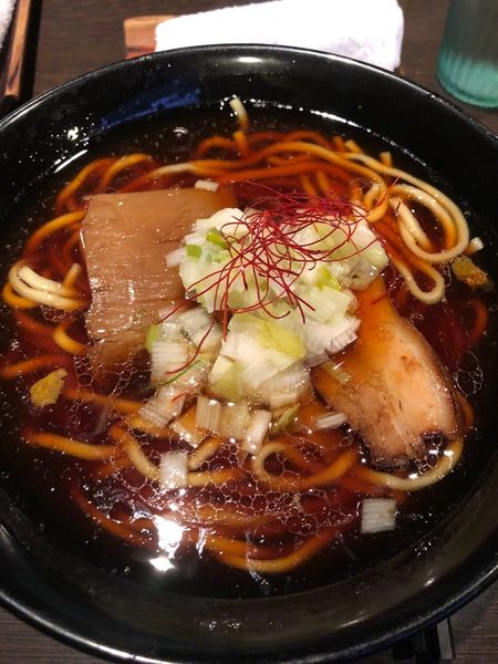 「黒醤油ラーメン 大盛 950円」@仙臺 くろくの写真