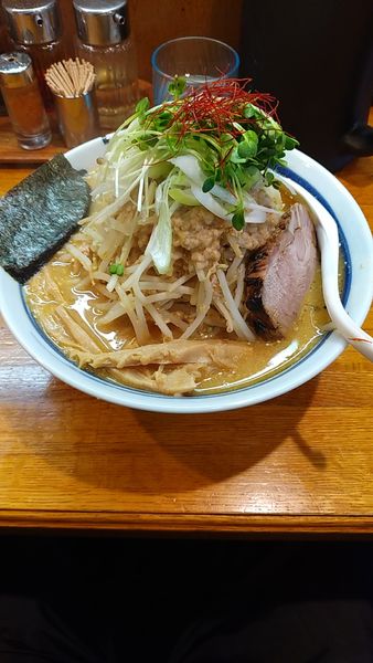 「清湯背脂味噌」@麺屋 鶏口の写真