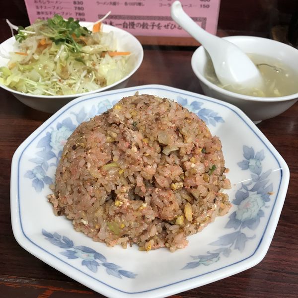 「明太子チャーハン（￥900）」@ラーメン日本一の写真
