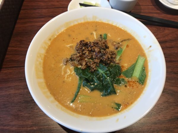 「担々麺セット」@南翔饅頭店 東武百貨店船橋店の写真