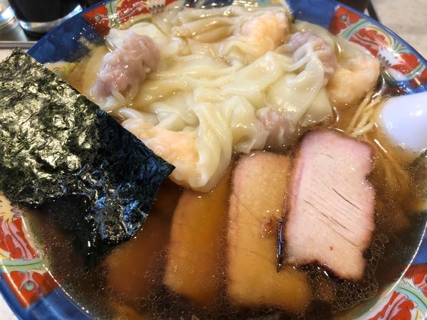 「チャーシューミックスワンタンメン（大）」@たんたん亭の写真