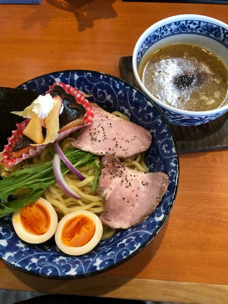 「鶏白湯つけ麺 1200円」@麺屋 轍 豊川店の写真