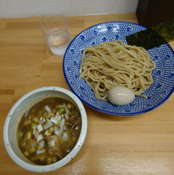 「カレーつけめん味玉」@つけめん らーめん 零の写真