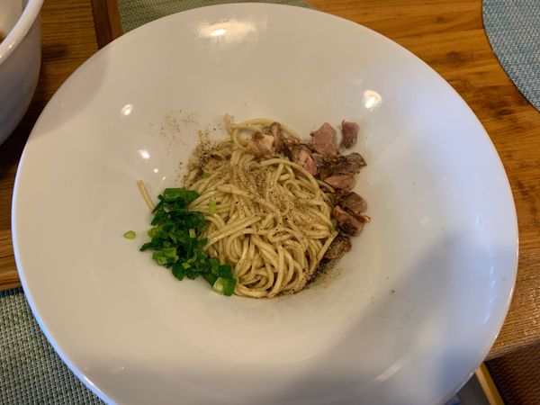 「煮干し玉」@中華蕎麦 はざまの写真