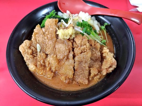 「期間限定 味噌パーコー麺」@和風らーめん はるやの写真