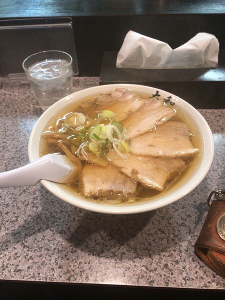 「チャーシューメン」@佐野青竹手打ちラーメン 大和の写真
