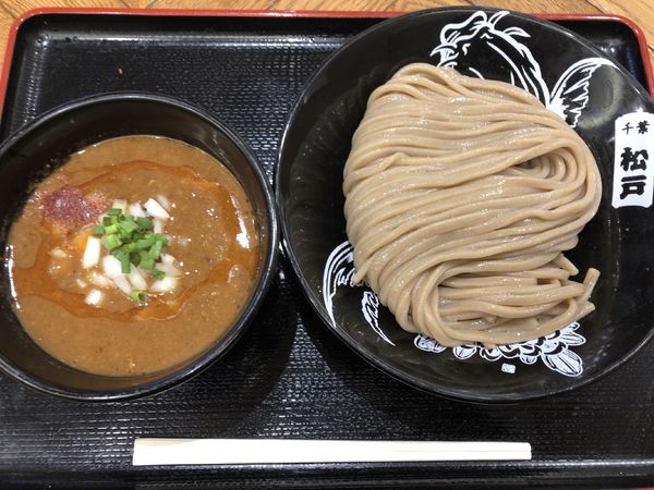 「甘エビ濃厚つけ麺　1000」@松戸富田麺桜の写真