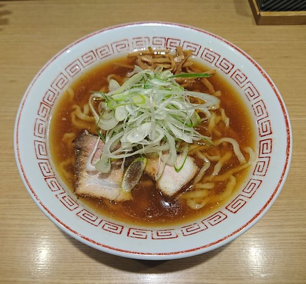 「無化調醤油らーめん(680円)」@きたかた食堂の写真