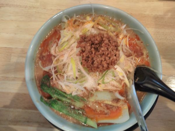 「豚骨担々麺　中盛り」@らーめん  破ぐん星の写真