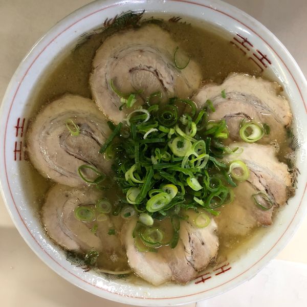 「大盛チャーシューメン（950円）＋替玉（150円）」@須恵三洋軒 本店の写真