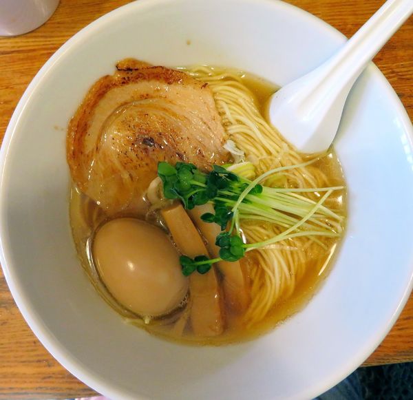 「味玉煮干し（880円）」@煮干しそば 虎愼の写真