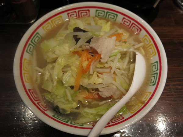 「野菜タンメン：950円」@麻布ラーメン 麻布十番店の写真