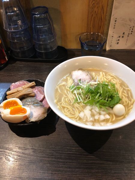 「特製鶏白湯そば大」@浮浪雲の写真