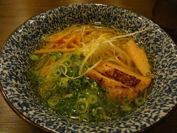 「あっさり鶏そば 750円」@鶏そば 一瑳の写真