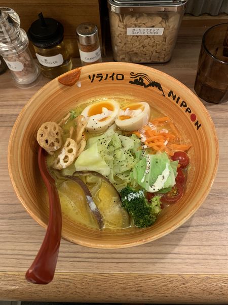 「特製ベジソバ」@ソラノイロ NIPPONの写真