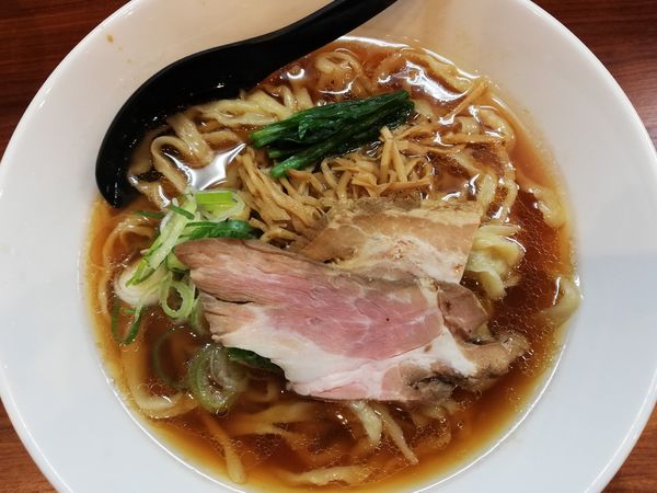 「醤油らーめん」@純手打ち だるまの写真