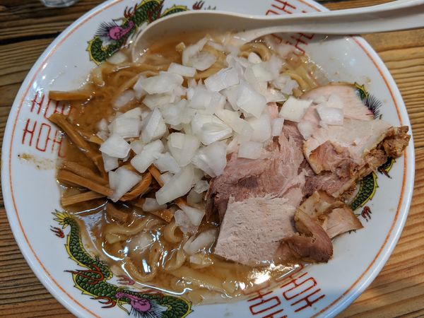 「濃厚背脂煮干」@ナベラボの写真