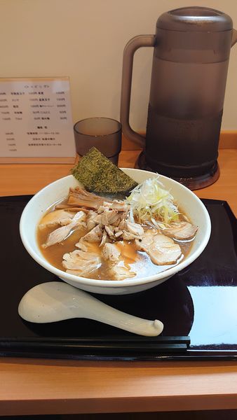 「鶏チャーシューメン 醤油」@麺処 悦の写真