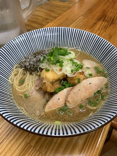 「鮟鱇らーめん 900円」@中華そば よしかわの写真