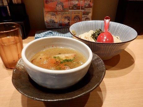 「ノーマルトッピング　塩つけ麺」@塩つけ麺 灯花の写真