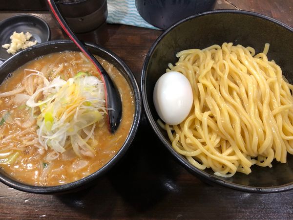 「辛味噌つけ麺」@麺処 花田 池袋店の写真