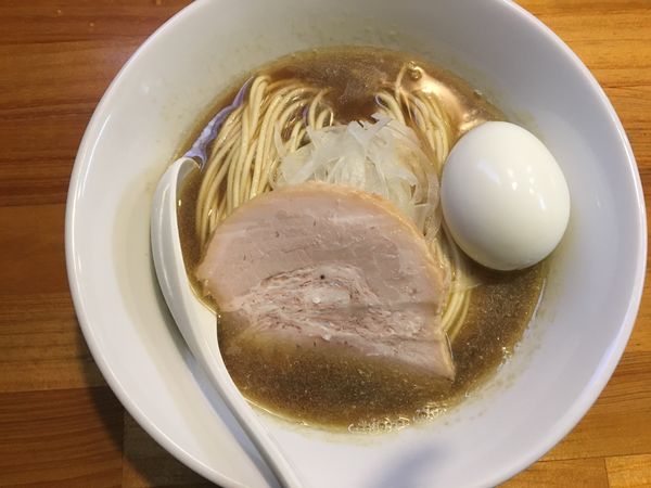 「中華ソバ 味玉」@煮干中華ソバ イチカワの写真