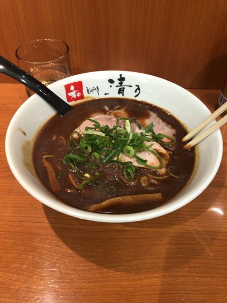 「和歌山ラーメン　チャーシュー丼」@清乃 近鉄店の写真