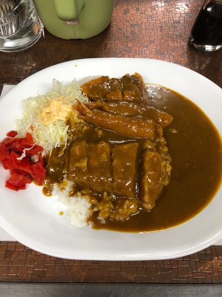 「エビカツドンドン」@ジャンボカレーの写真