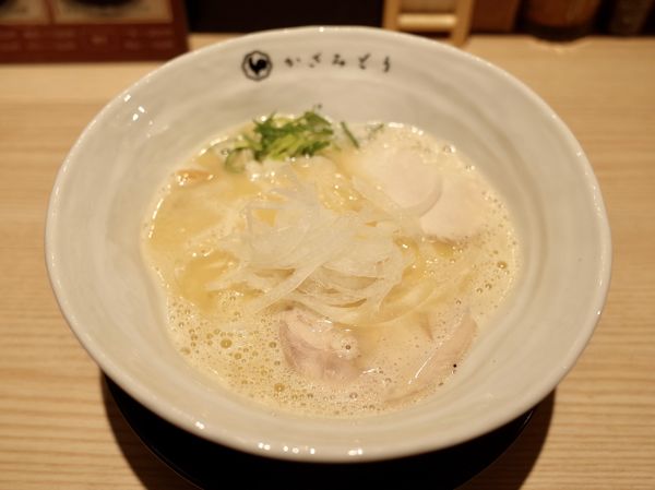 「濃厚塩…750円」@らーめん かざみどりの写真