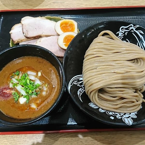 「甘エビ特製全部入りつけ麺」@松戸富田麺桜の写真