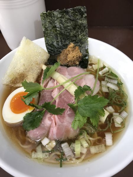 「ザ・鯖 鯖節醤油 ¥900」@中華そば うお青の写真