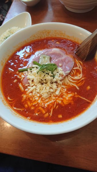 「トマトラーメン」@麺屋 Hulu-luの写真