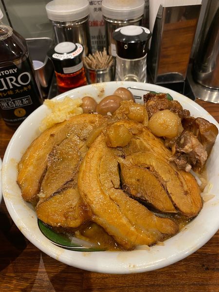 「雷そば濃厚」@雷 北松戸本店の写真