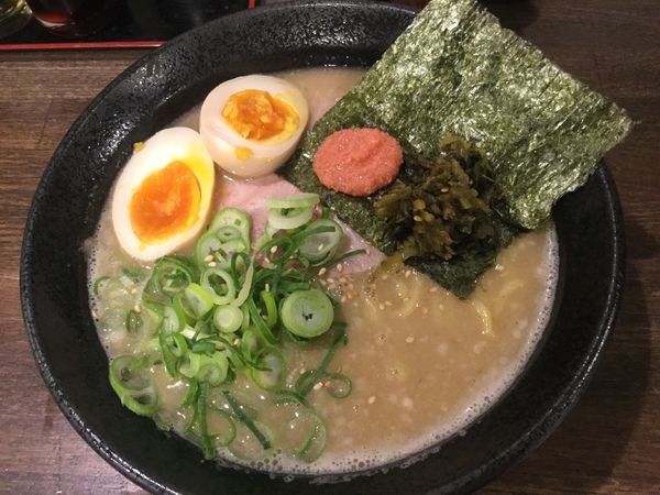 「濃厚とり豚骨らーめん(¥800)」@麺匠 たに鶏の写真