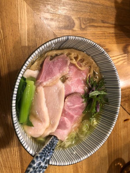 「塩らーめん」@中華そば きなりの写真