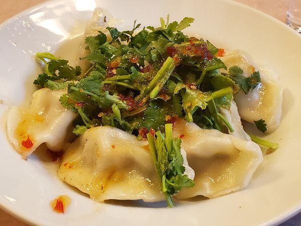 「香菜水餃」@中国料理 永福楼の写真