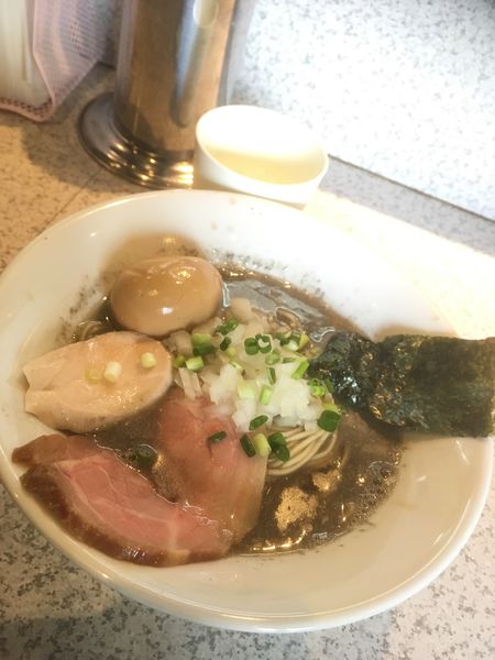 「味玉煮干しラーメン」@破壊的イノベーションの写真