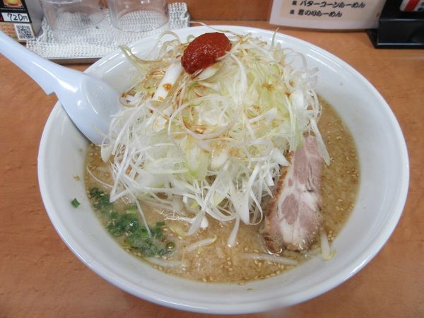 「赤みそネギらーめん（９４０円）」@らーめん ゆうきや 総本店の写真