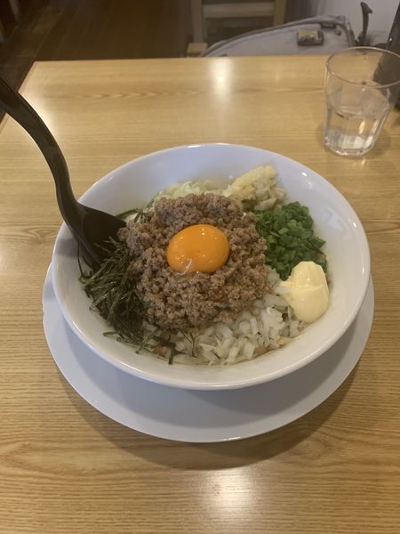 「台湾まぜそば」@とぶよ~ラーメンの写真