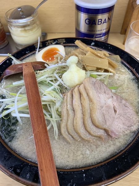 「定番かネギラーメン」@ラーメン青木亭 戸田店の写真