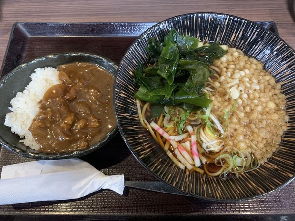 「カレーセット 570円」@嵯峨谷 歌舞伎町店の写真