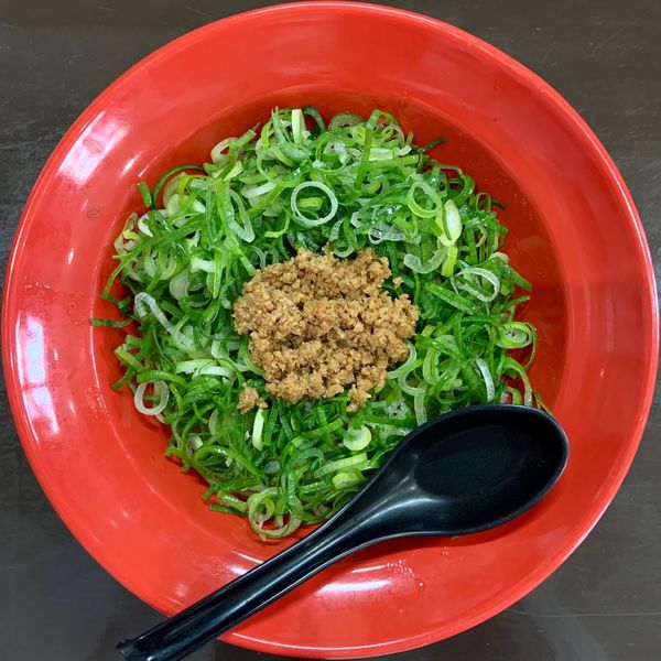 「本場四川汁無坦々麺 ※ごはん・温泉玉子付 (850円)」@麺酒場 木村本店の写真