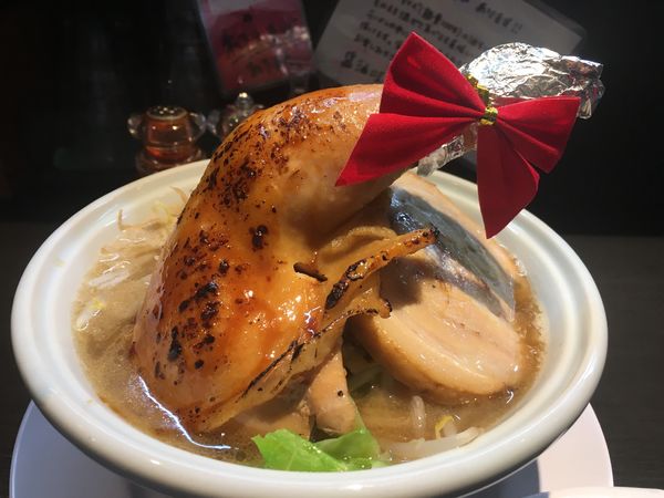 「Xマス二郎らーめん」@らーめん 三極志の写真