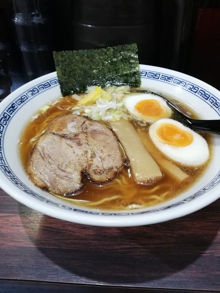 「味玉ラーメンl」@中華そば 新の写真